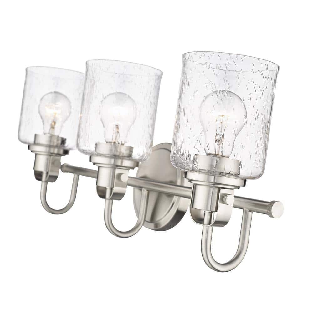 Z-Lite Kinsley 3 - Light Vanity in  Brushed Nickel