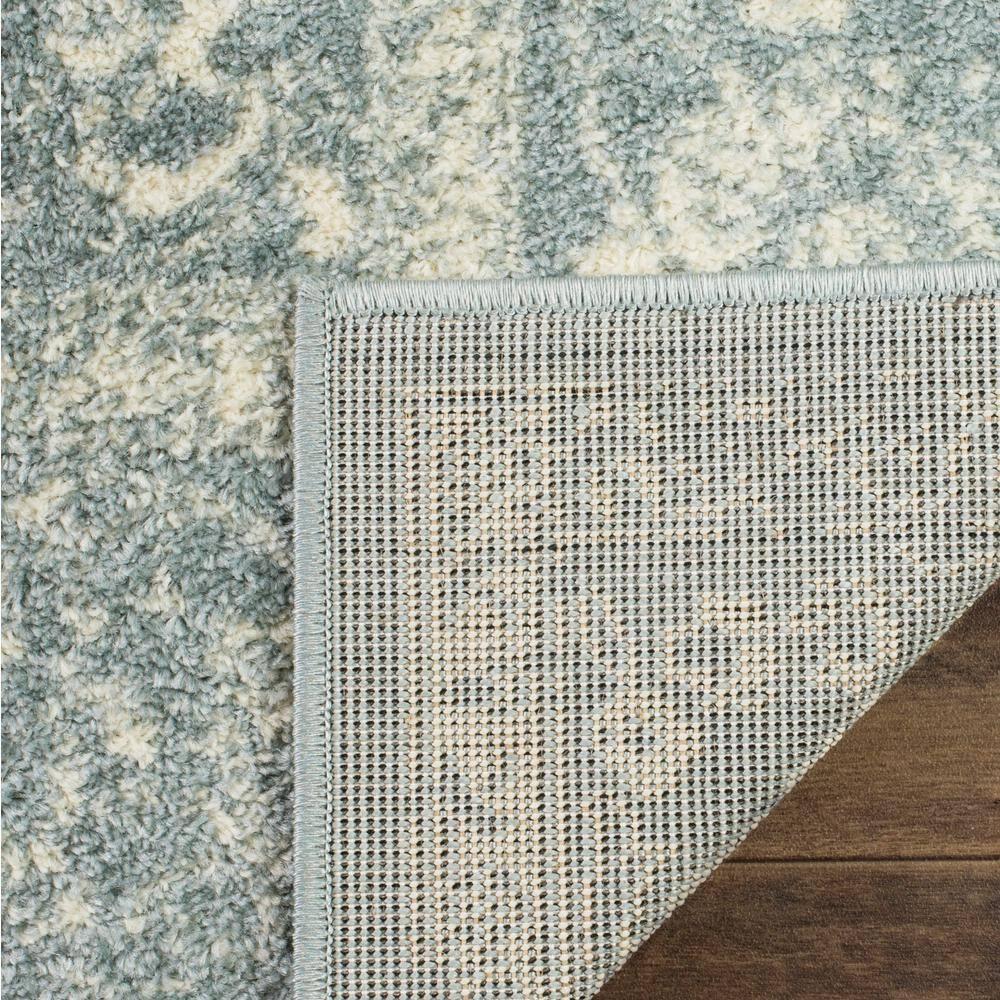 Adirondack ADR109 Machine Made Indoor Runner - Slate/Ivory - 2'-6"x8' - Safavieh