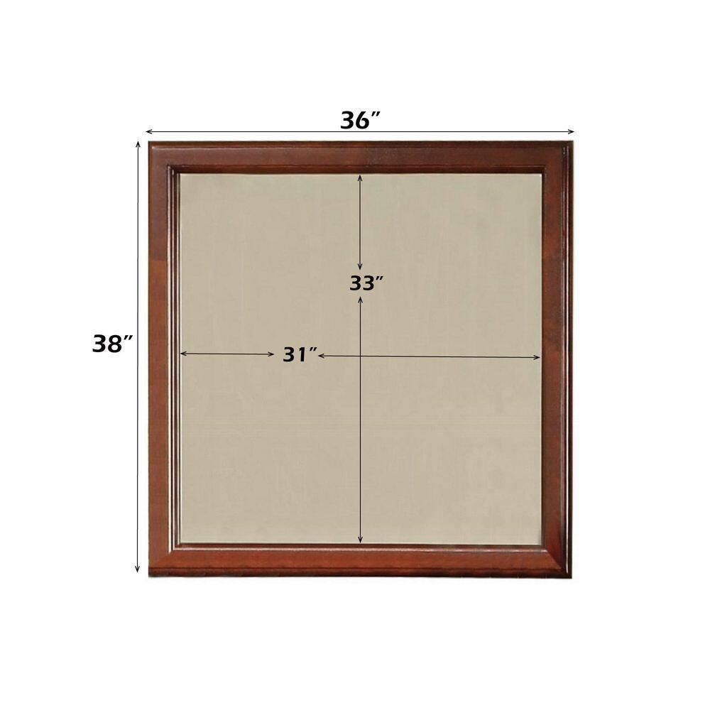 Louis Philippe III Flat Dresser Mirror