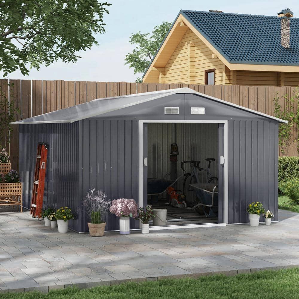 Outsunny Metal Storage Shed