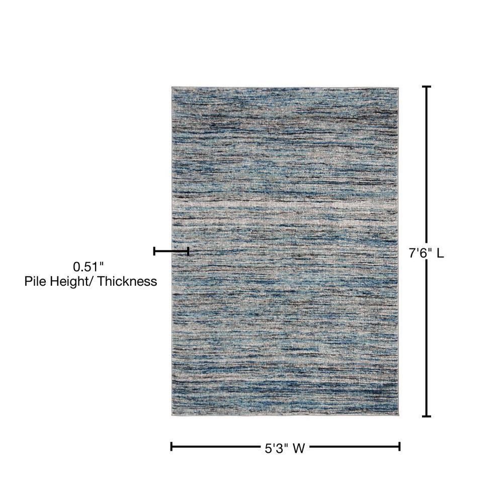 Highland Dunes Woodcreek Performance Abstract Rug