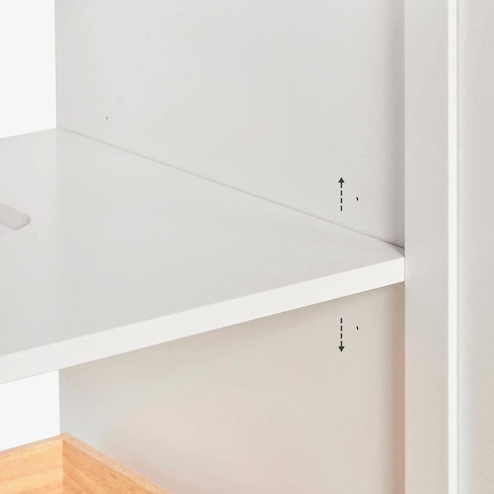 Ariel Kelley 66 Inch Double Sink Base Cabinet In Oak