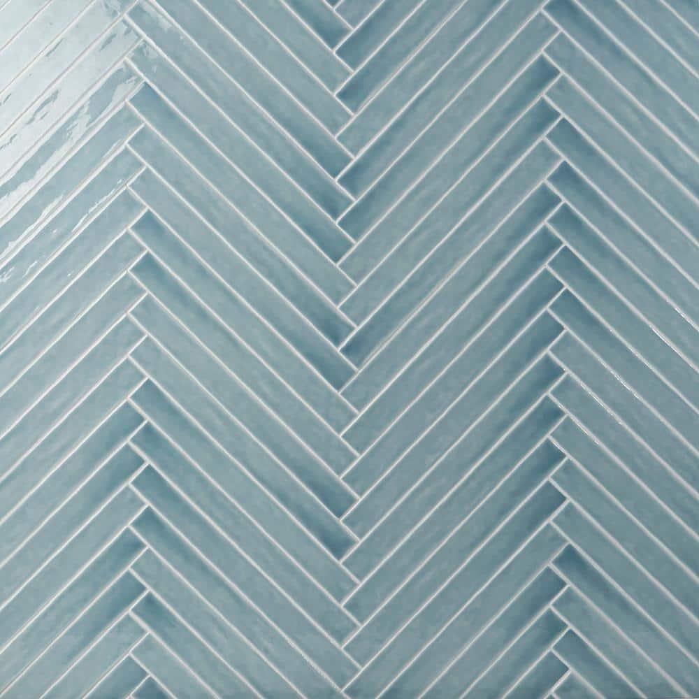 Capetown 2" x 20" Crackled Ceramic Subway Wall Tile (20 pieces/ 5.38 sq. ft./ Case)