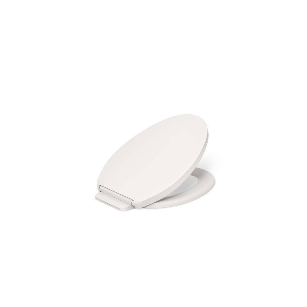 Kohler Brevia Quiet-Close Toilet Seat with Grip-Tight Bumpers and Quick-Attach Hardware