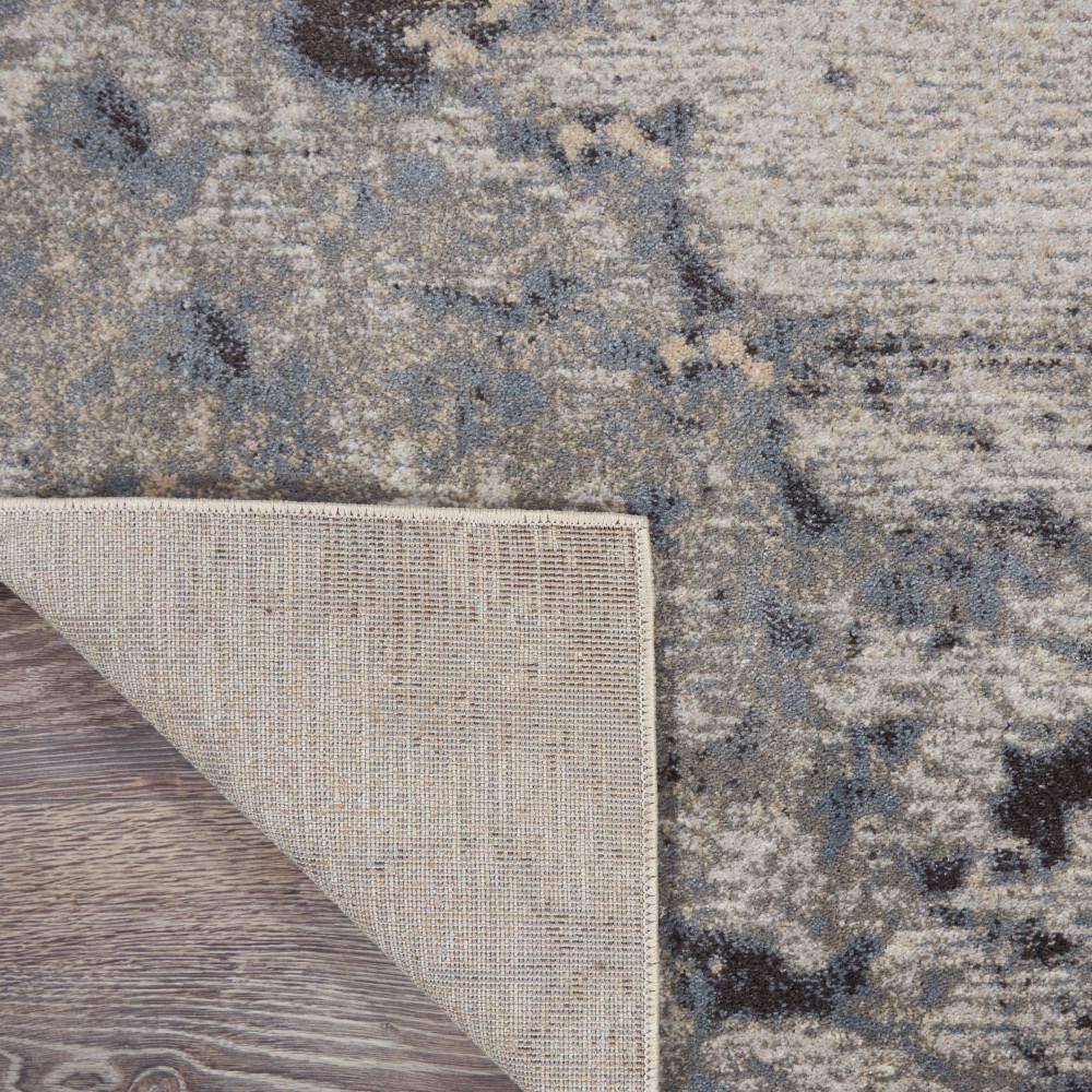 Nourison Maxell Modern Abstract Indoor Area Rug Grey 9'3" x 12'9"