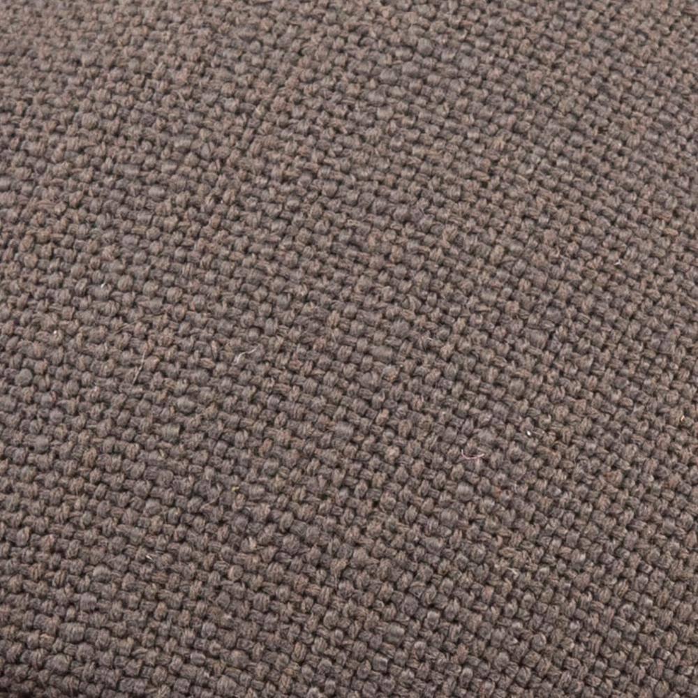 Amelia Tufted Storage Ottoman - Charcoal/True Taupe - Safavieh