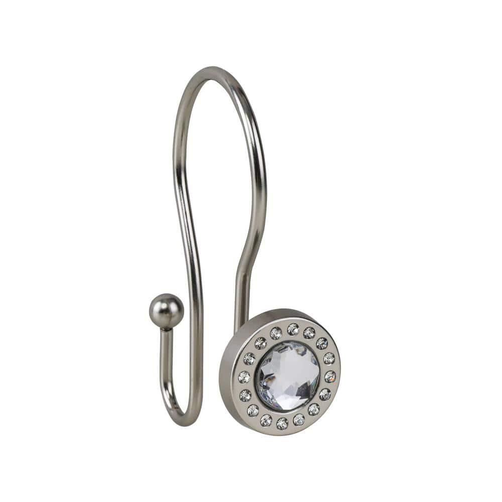 Utopia Alley Zinc Shower Curtain Hook (Set of 12)