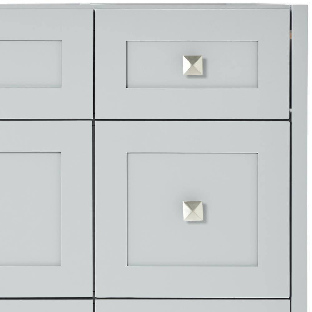 ARIEL Monrow 49 Single Sink Bathroom Vanity with Italian Carrara Marble Top