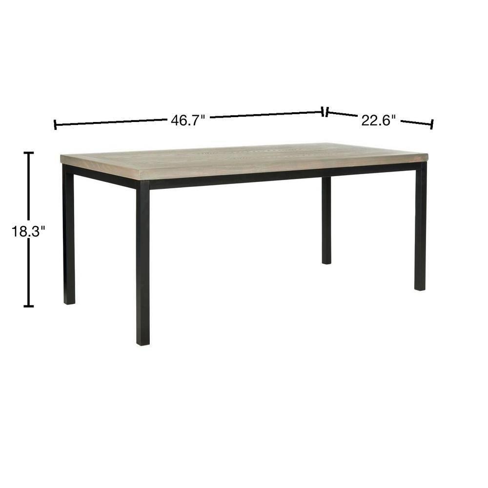 Dennis Coffee Table - Ash Grey - Safavieh