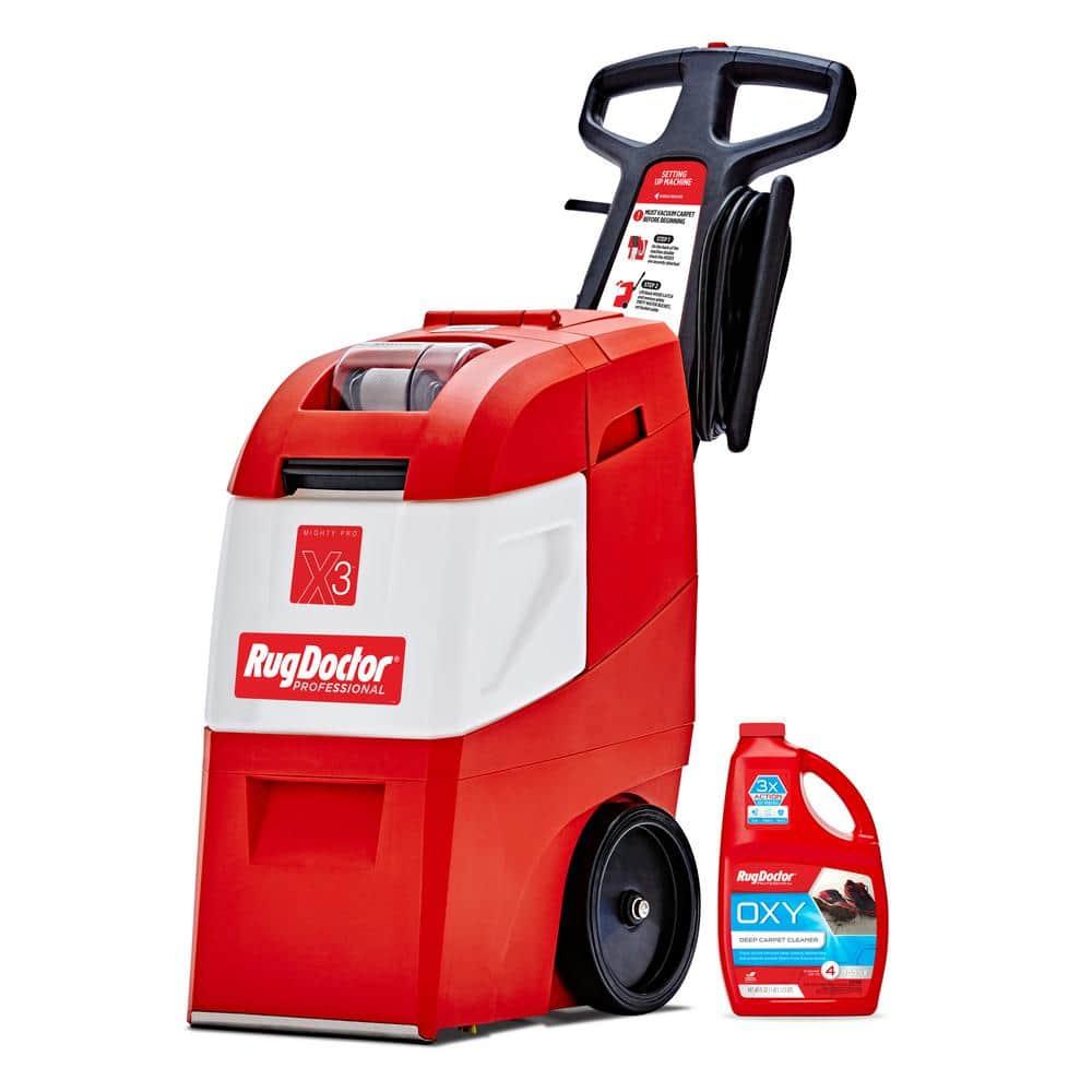 Rug Doctor X3 Commercial Carpet Cleaner - Pro Oxy Pack, Includes 48 oz. Oxy Cleaner