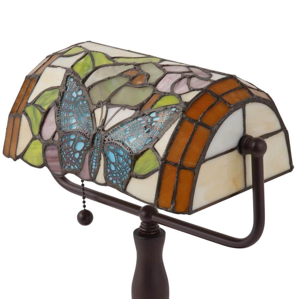 Butterfly Bankers Desk Lamp