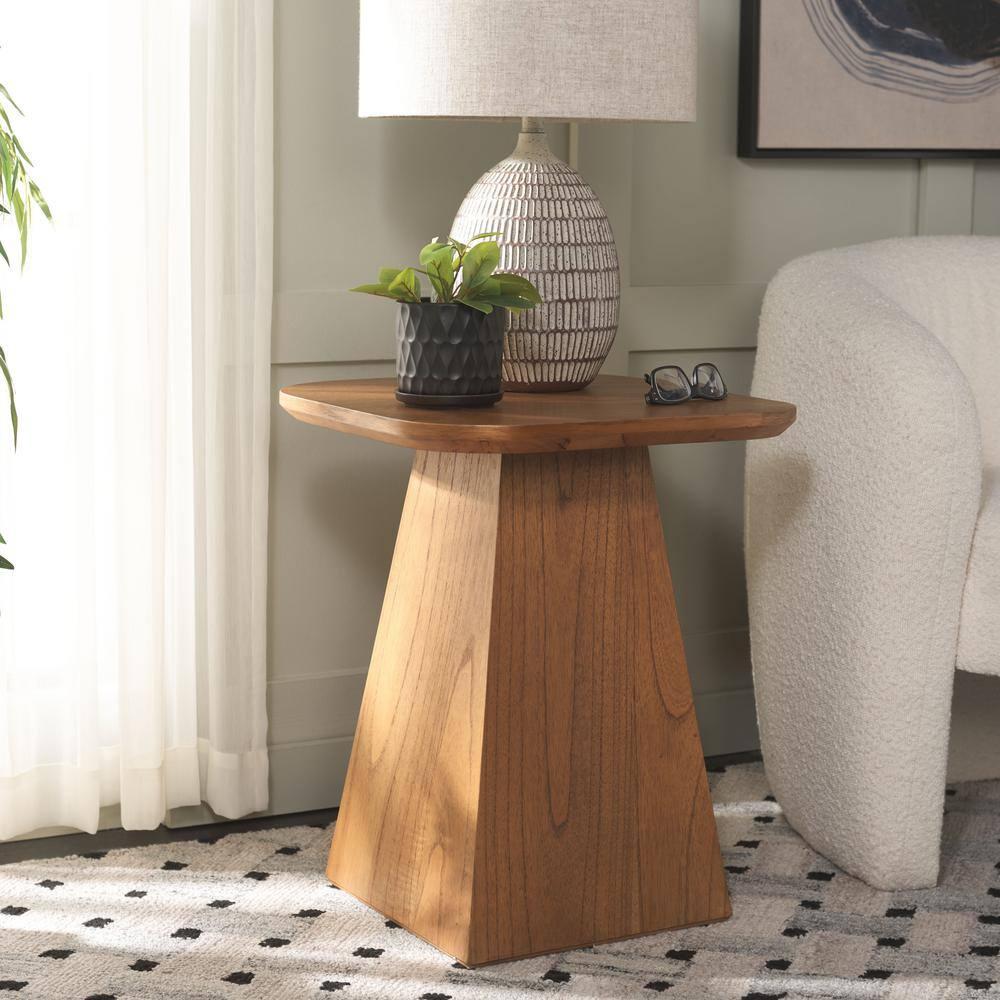 Jean Accent Table - Brown - Safavieh
