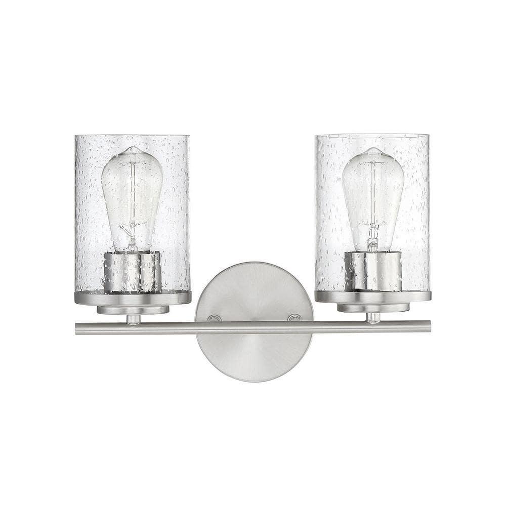 Savoy House Marshall 2 - Light Vanity in  Polished Chrome