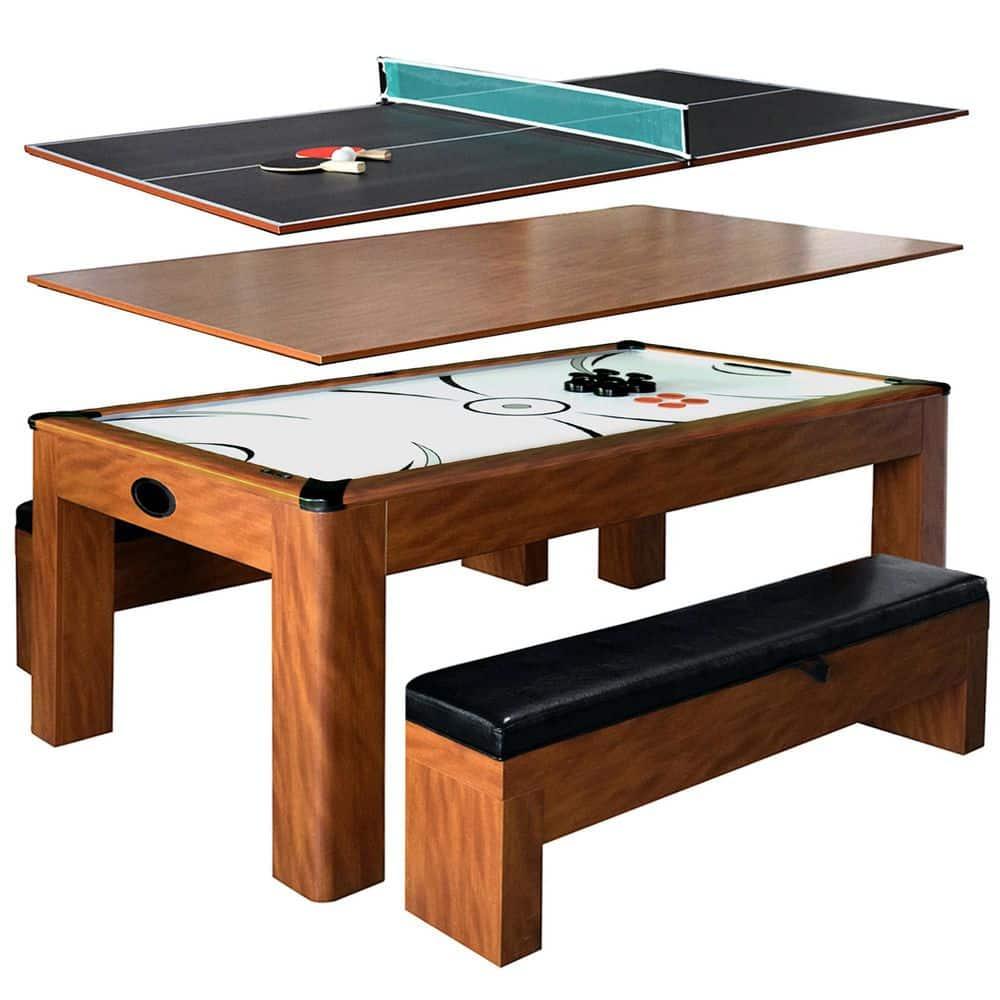 Hathaway Games 84" 2 - Player Air Hockey Table Digital Scoreboard