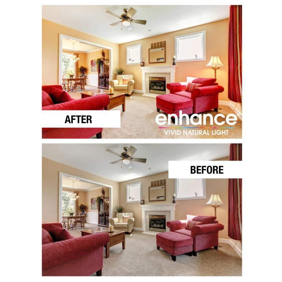 Feit Electric A19 E26 (Medium) Filament LED Bulb Daylight 100 Watt Equivalence 2 pk