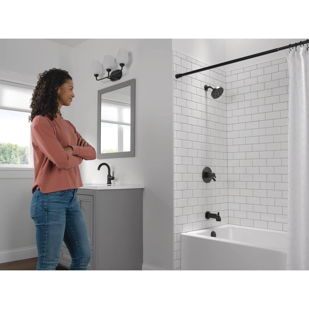 Trinsic Single Hole Bathroom Faucet with Drain Assembly, Single Handle Bathroom Sink Faucet