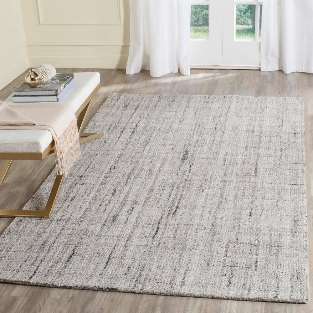 SAFAVIEH Abstract Bailey Striped Area Rug, Camel/Black, 11' x 15'