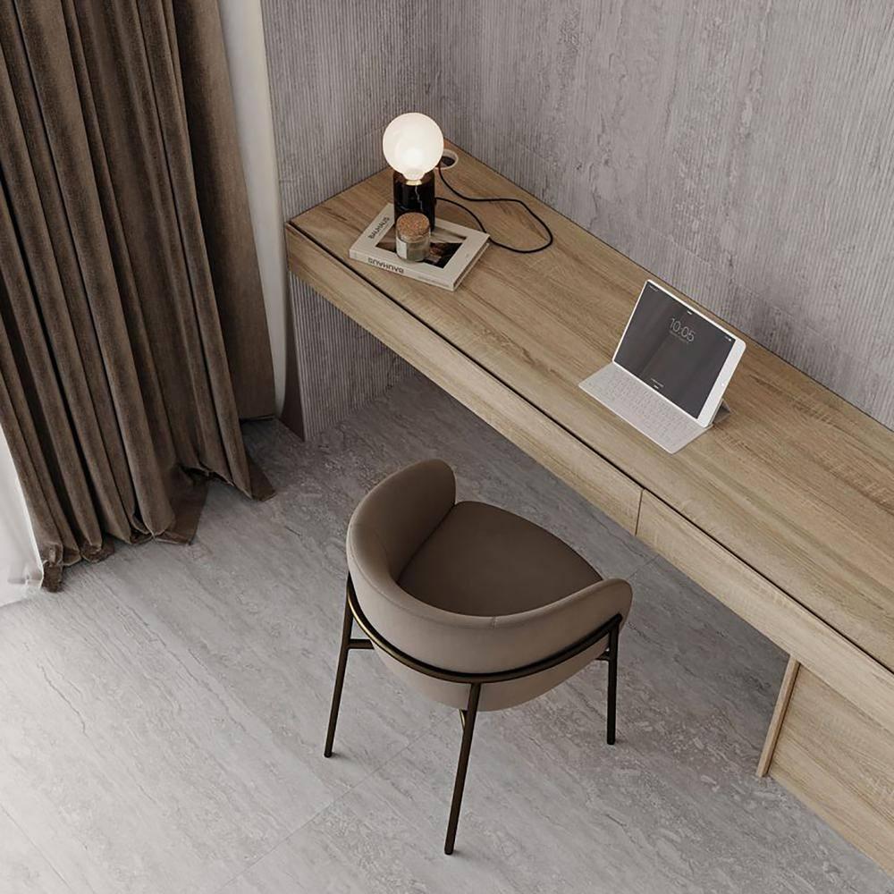 Spanish Marmol Porcelain 12" x 24" x 9mm Floor and Wall Tile Case(5 PCS, 10.76 Sq. Ft.)