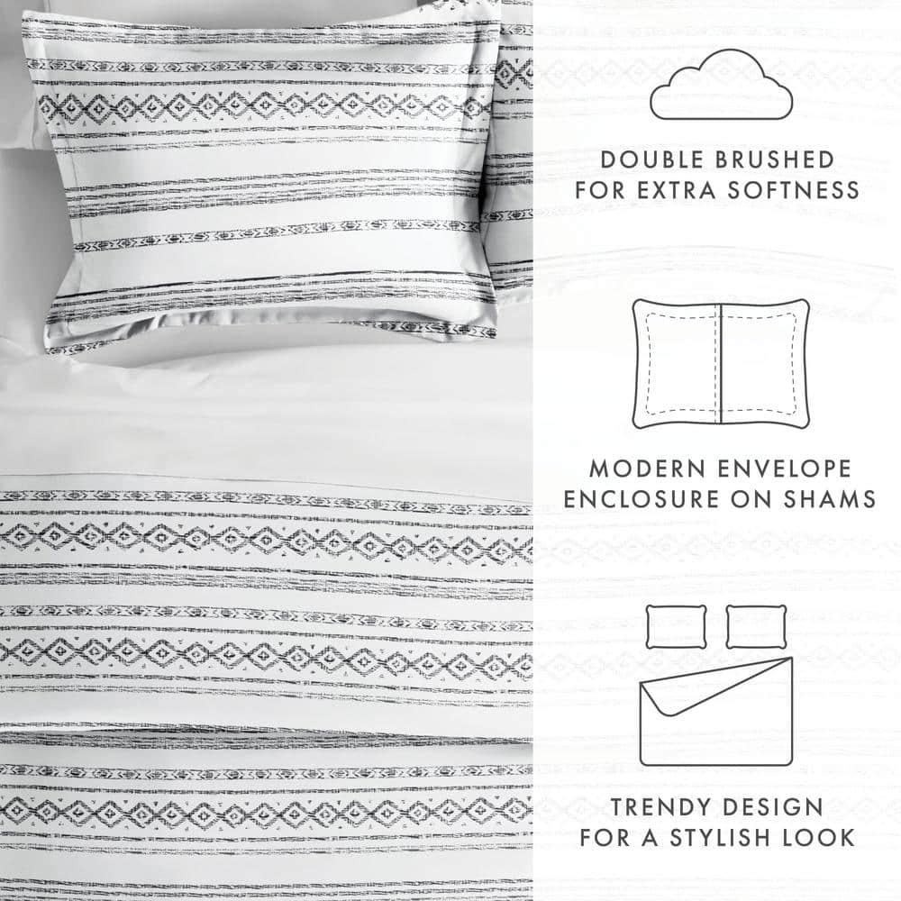 Becky Cameron Geo Threads Pattern Duvet Cover Set