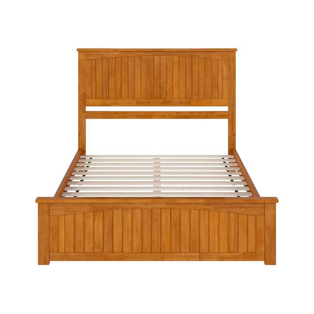 AFI Furnishings Nantucket Low Profile Solid Wood Platform Bed with Matching Footboard
