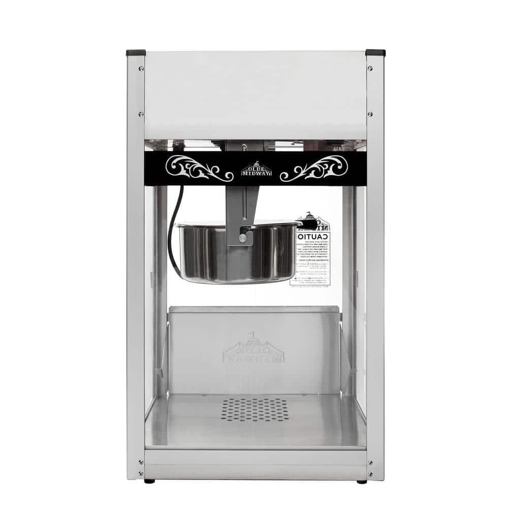 Olde Midway Olde Midway Tabletop Popcorn Machine, Popcorn Machine Stand / Cart