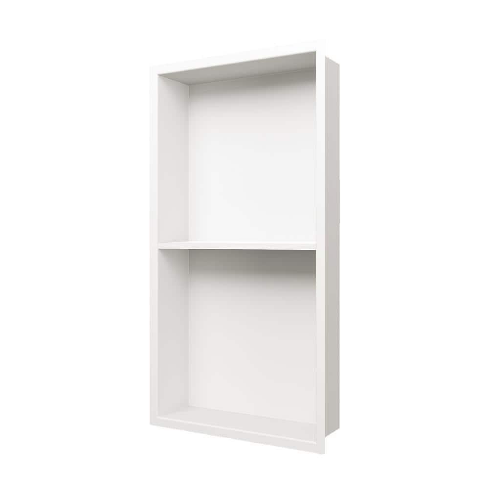 Hypertaire Double Layer Recessed Shower Niche No Tile Needed