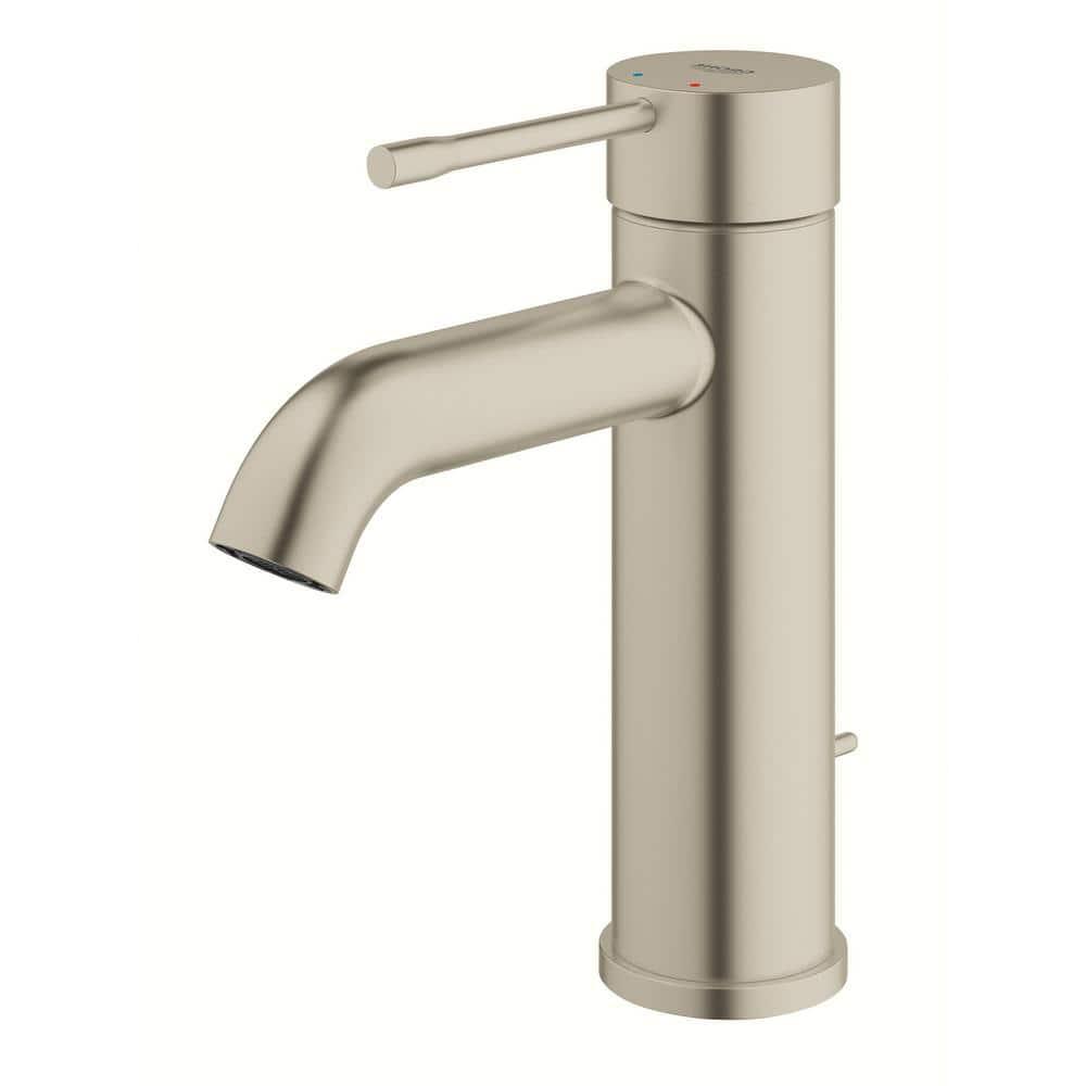 Grohe 23 592 A Essence 1.2 GPM Single Hole Bathroom Faucet - Nickel