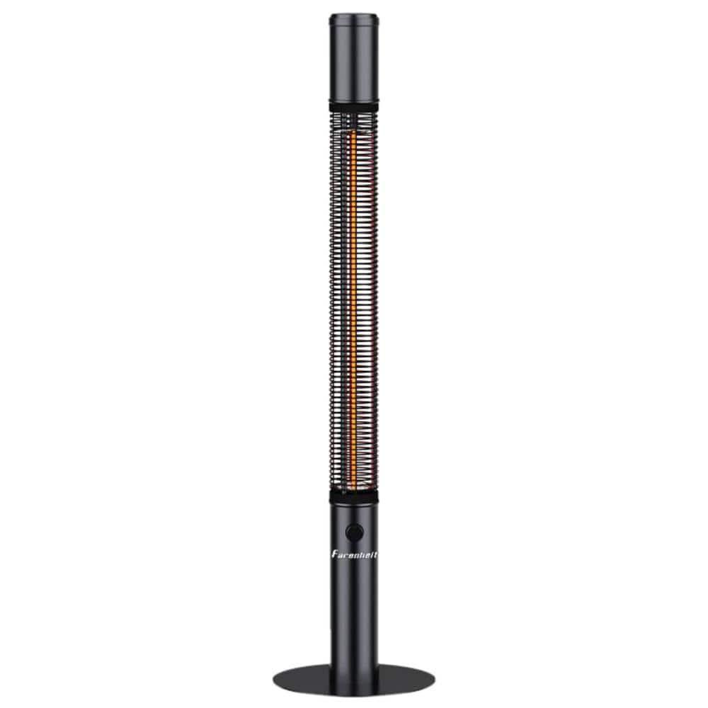 59" 1500 Watt Electric Standing Patio Heater