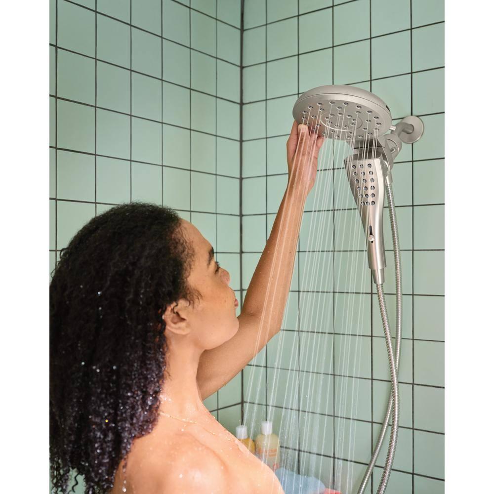 Verso 2.5 GPM Rainshower/Handshower Combination with Infiniti Dial and Magnetix Docking