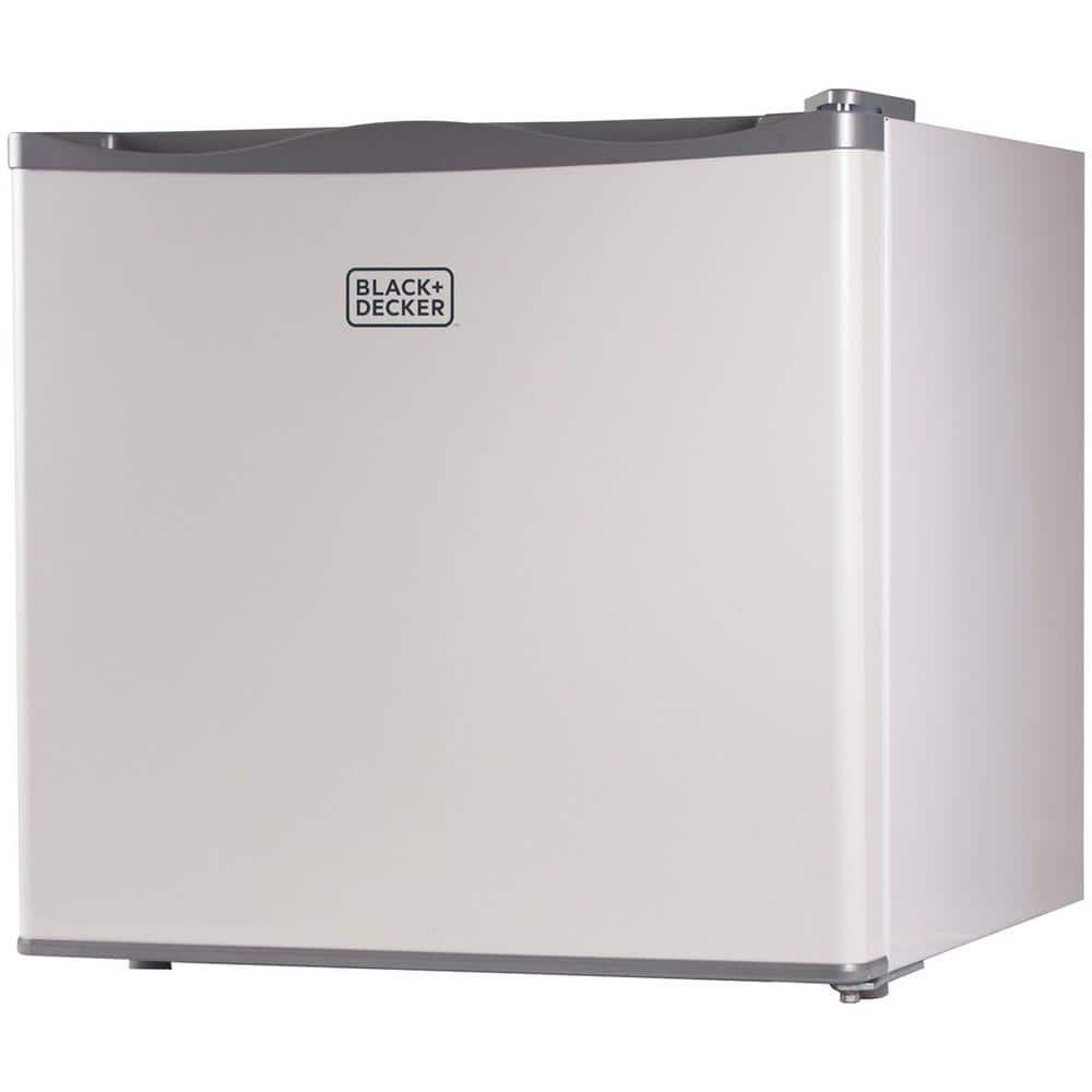 Black and Decker 1.2 Cubic Feet Compact Upright Mini Upright Freezer, White