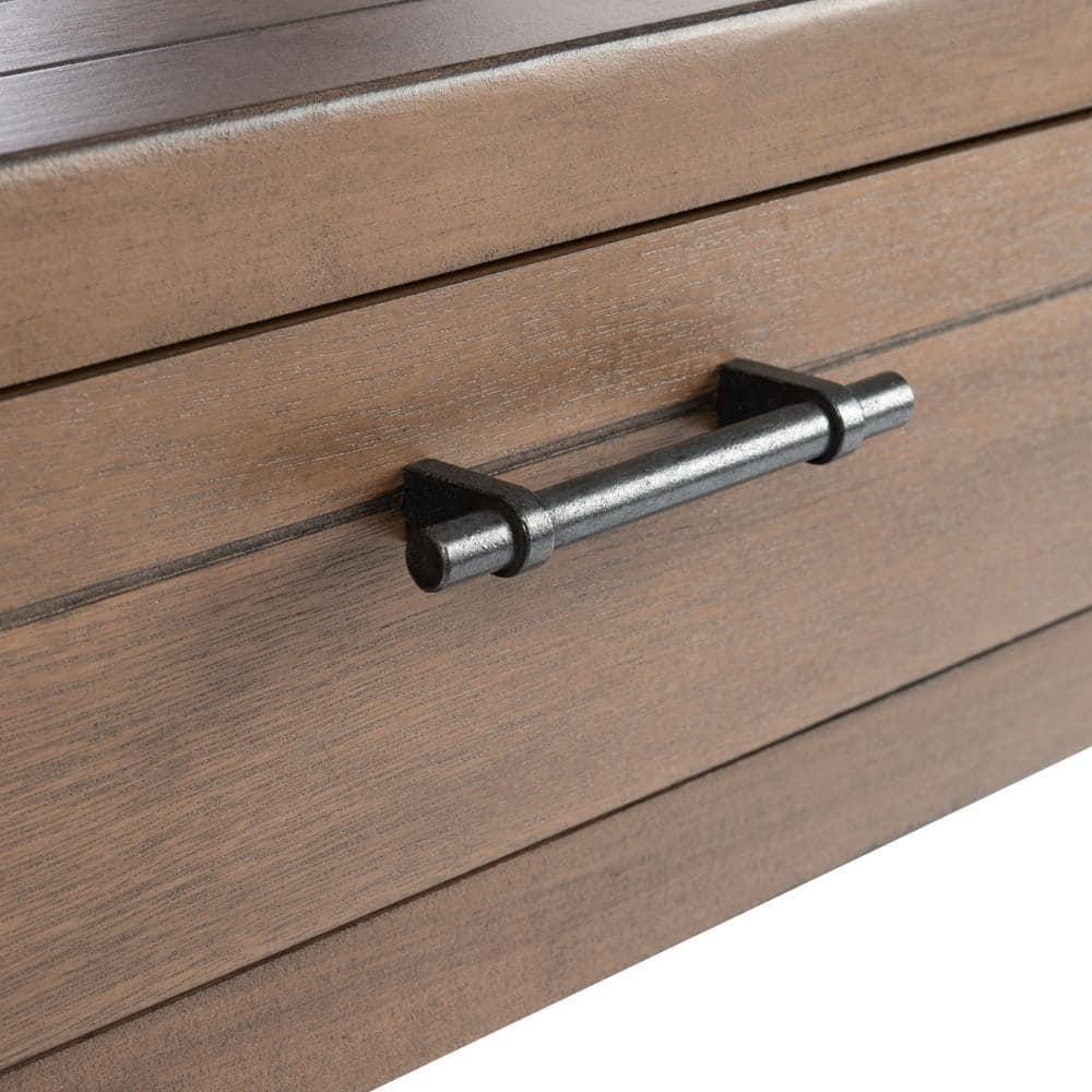 Filbert 2 Drawer Console Table - CNS5716C - Brown - Safavieh