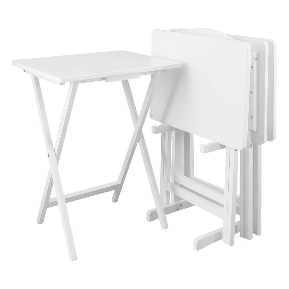 Yu Shan Co. USA, Ltd. 19'' Solid Wood Rectangular Portable Folding Table