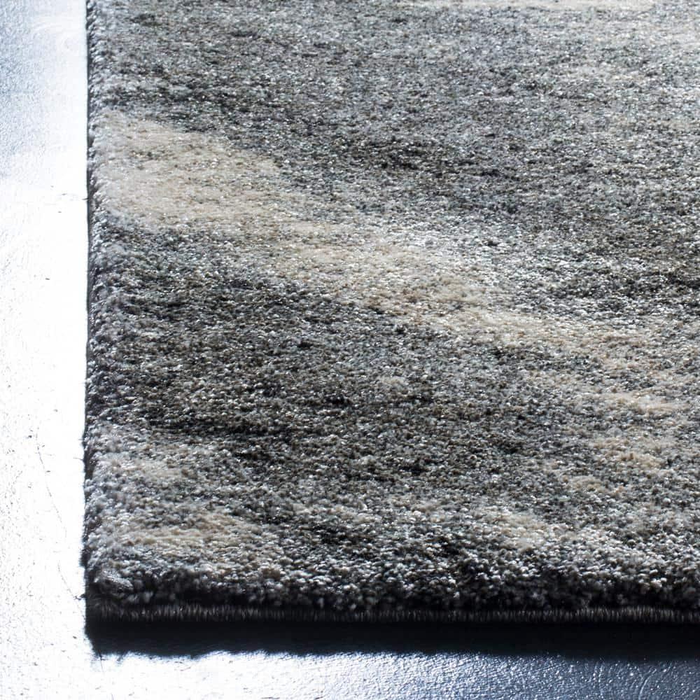 Retro RET2891 Power Loomed Indoor Area Rug - Grey/Ivory - 4'x6' - Safavieh.