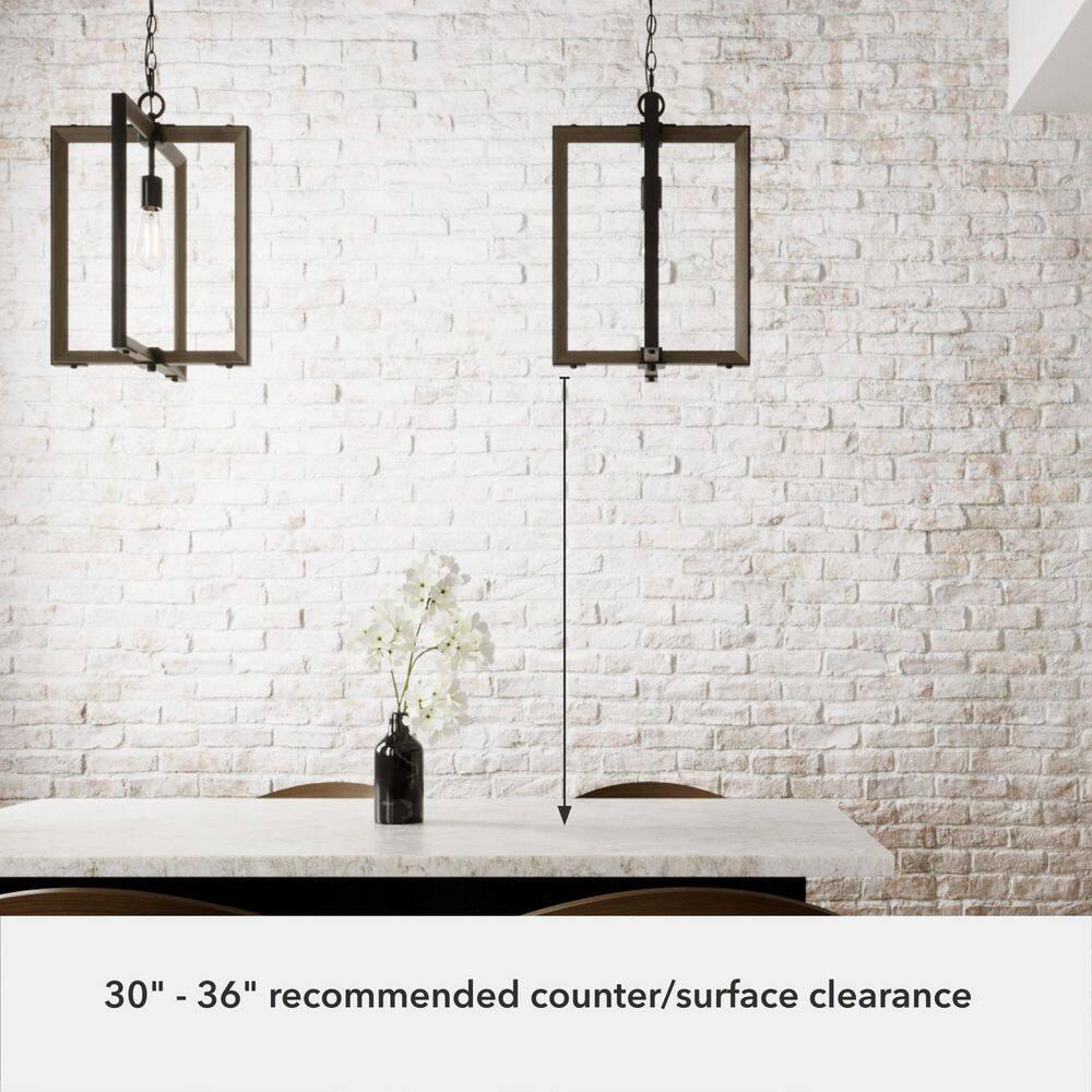 Woodburn 1 - Light Single Geometric Pendant