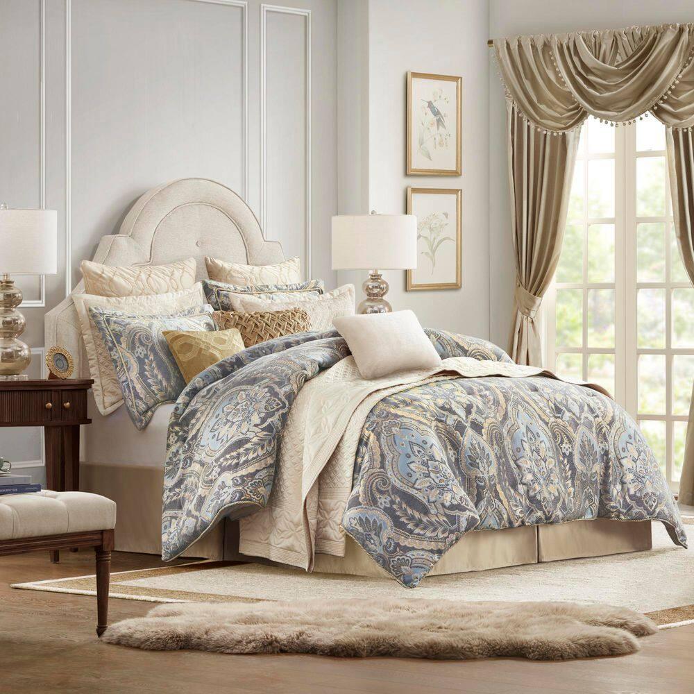 Croscill Croscill Julius 4 Piece Chenille Jacquard Comforter Set