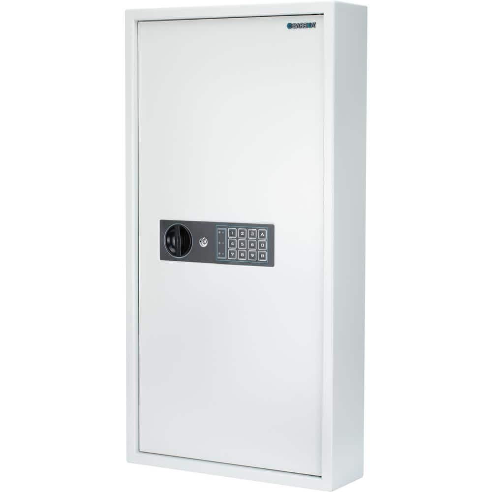 BARSKA 180 Key Dual Lock Deadbolt Cabinet Digital Wall Safe AX13350