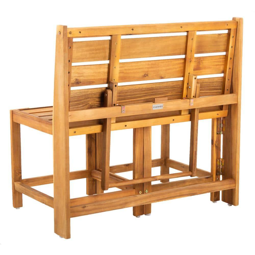 Belamy Transformer Bench - Outdoor - PAT6752 - Natural - Safavieh