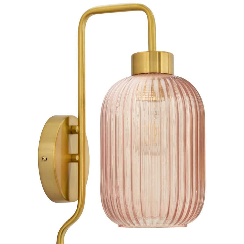 Joss & Main Gracieleigh Iron Plug-in Armed Sconce