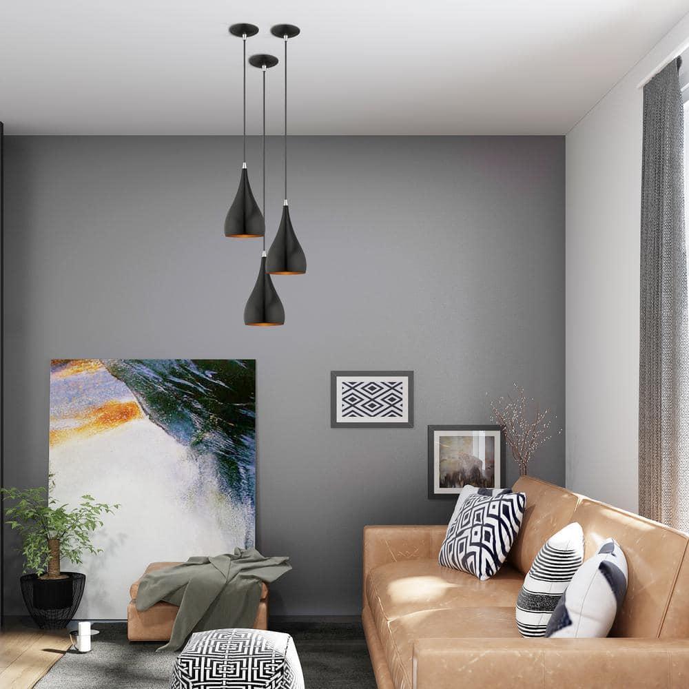 Schultz Single Light Metal Dimmable Pendant