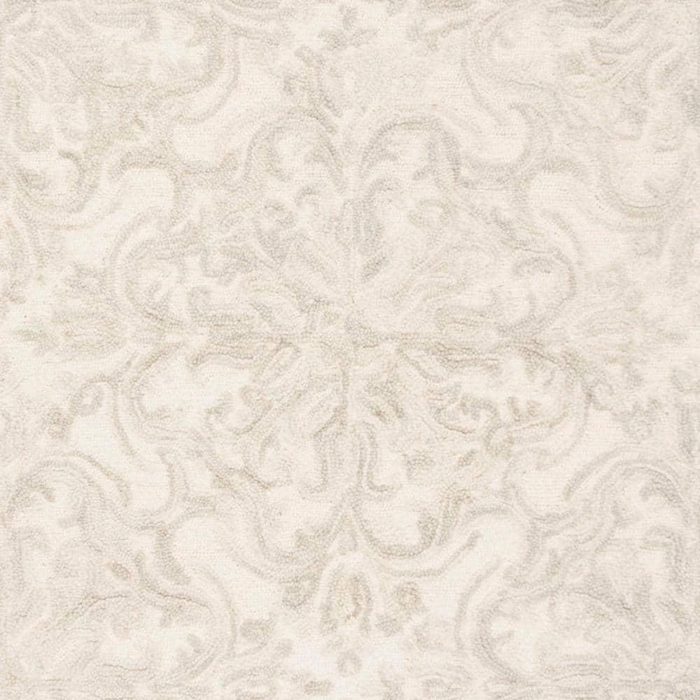 Blossom BLM103 Hand Tufted Area Rug - Ivory/Grey - 8'x10' - Safavieh.