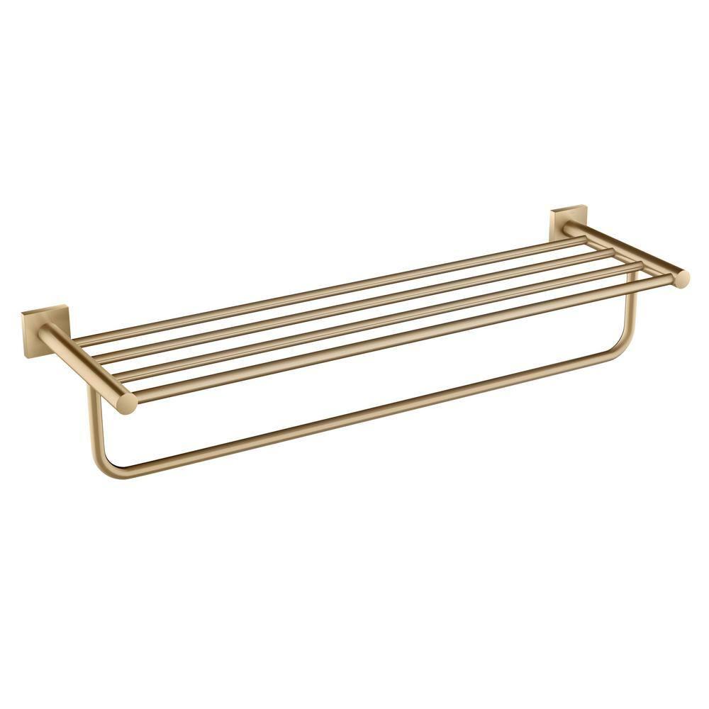 Kraus KEA-17742BG Ventus Wall Mounted Towel Rack