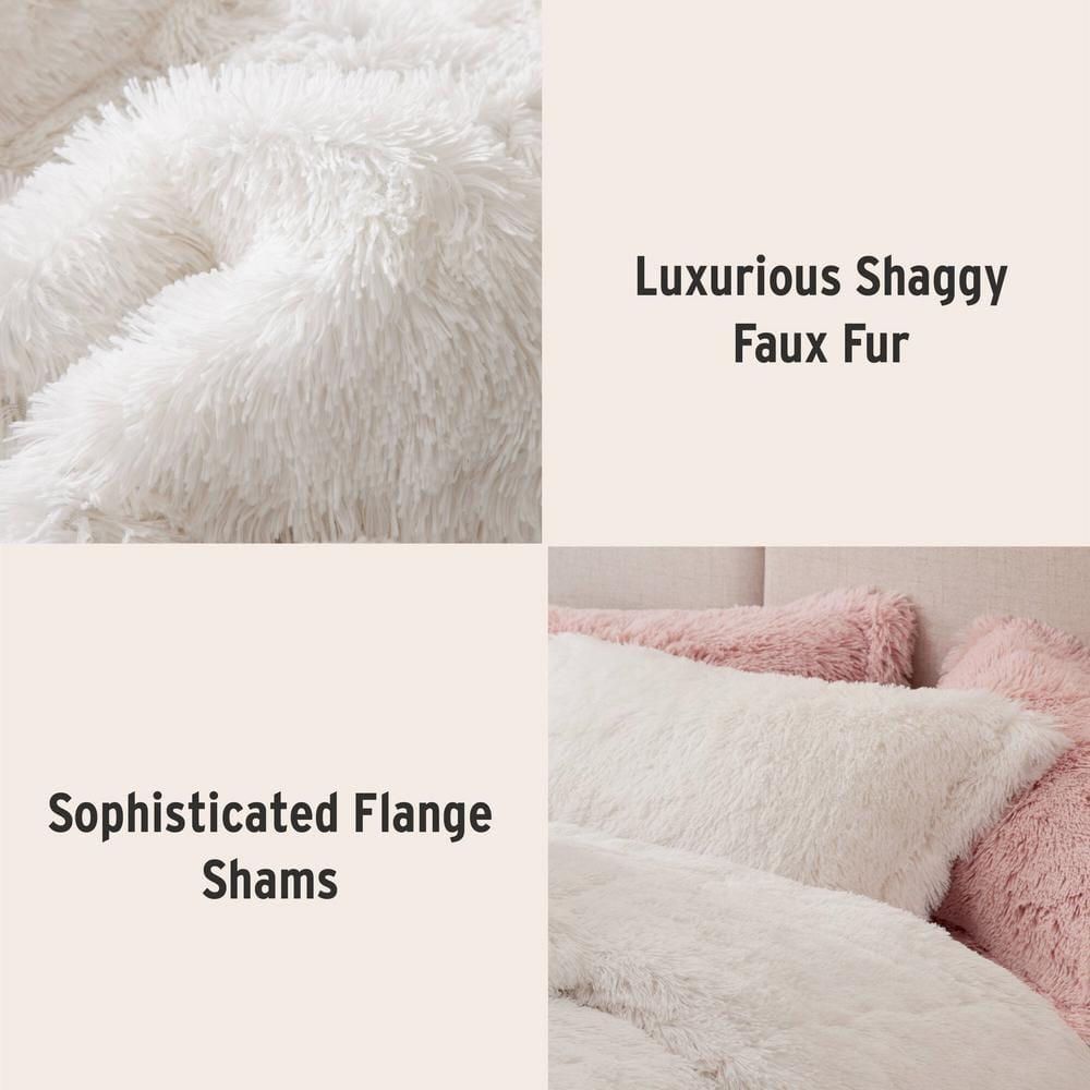 Intelligent Design Malea Shaggy Faux Fur Comforter Mini Set