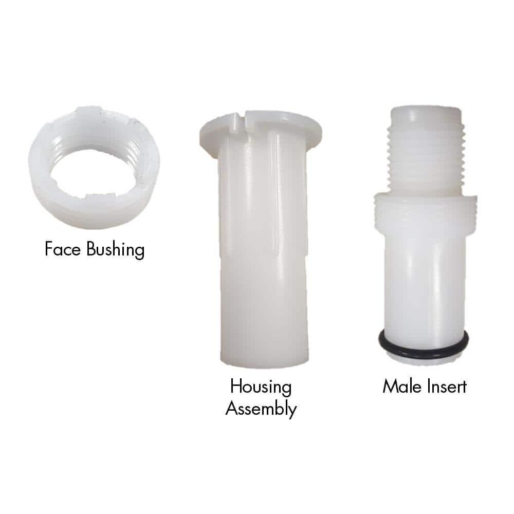 EZ-FLO 15084 Adjustable Diverter Spout Faucets, 5-3/8 inch Length, Chrome