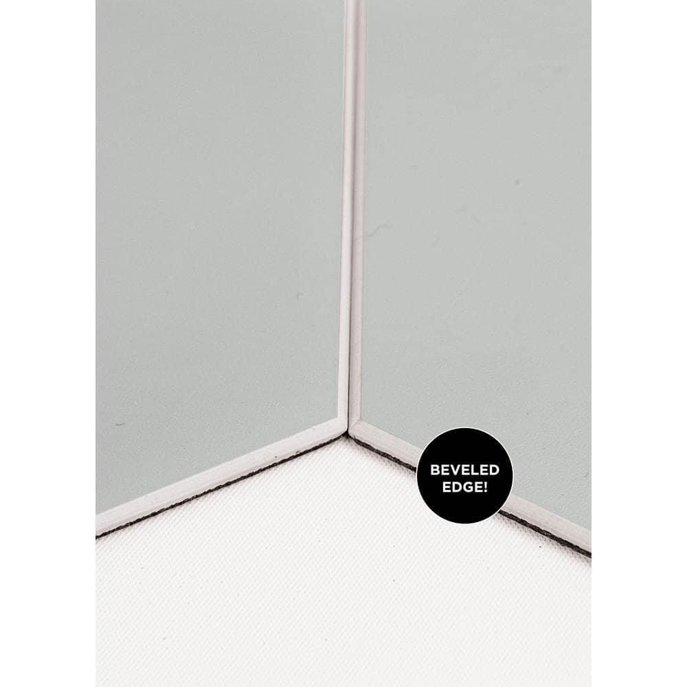 WallPops! Hexagon Peel and Stick Luxury Wall Tiles