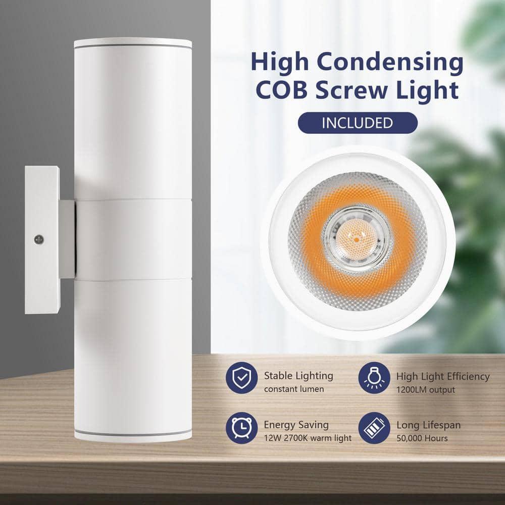 Nuvo Lighting 2 Light LED Large Up and Down Outdoor Sconce