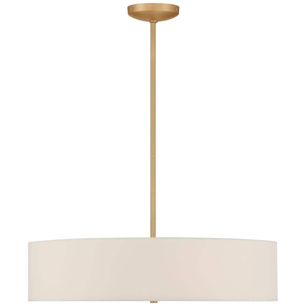 Access Lighting Mid Town 4 - Light Pendant in  Antique Brushed Brass
