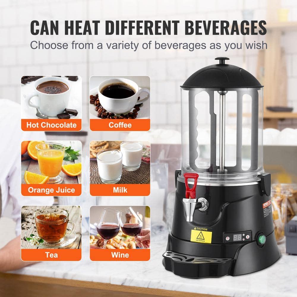 VEVOR Hot Chocolate Dispenser 2.6 Gal / 10 L Hot Chocolate Machine for Hot Drink