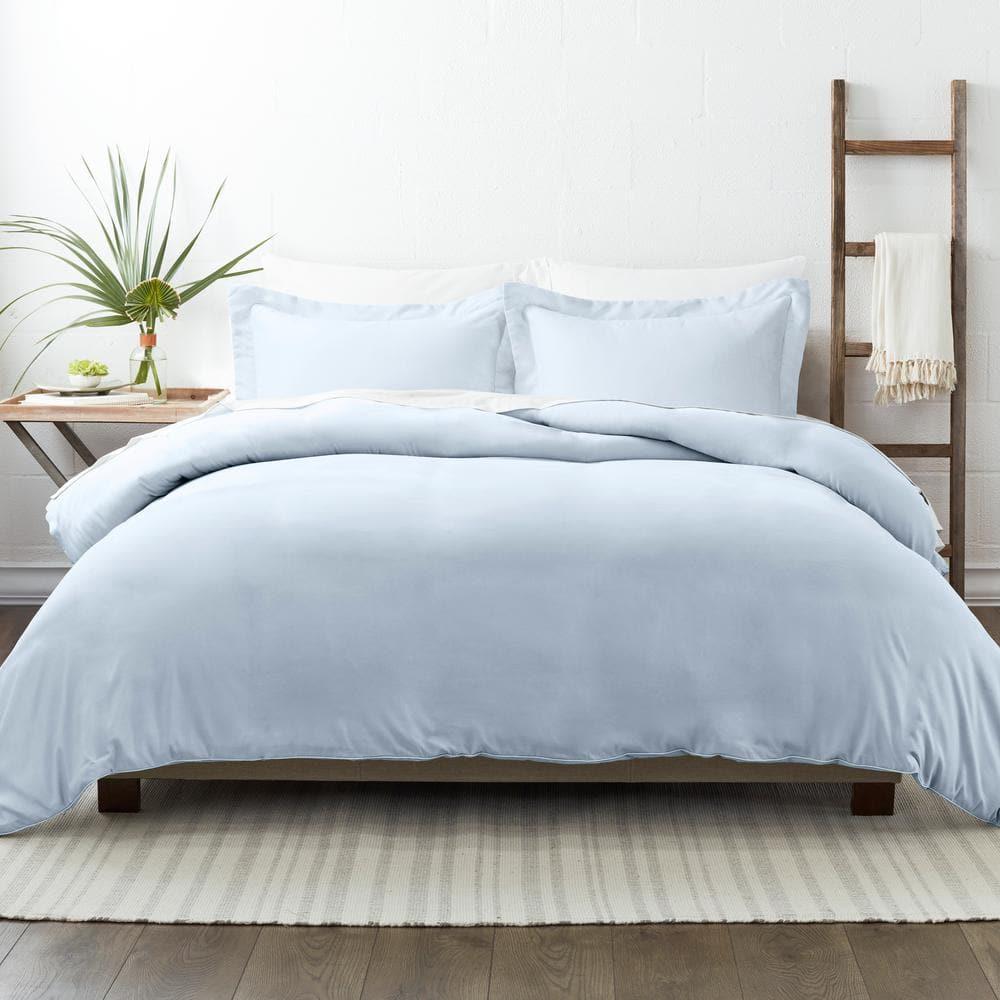 IEnjoy Home Super Soft Double Brushed Duvet Cover Set