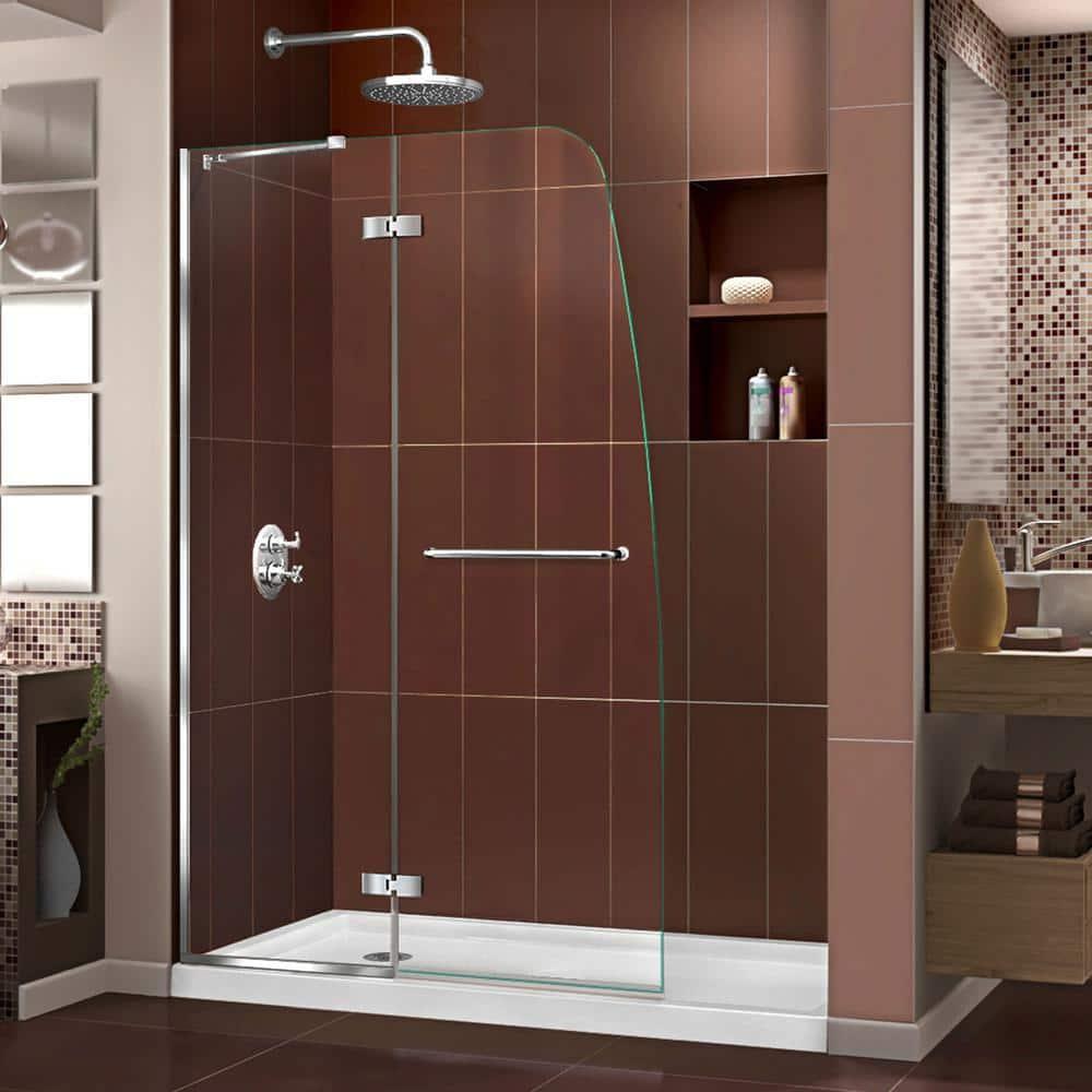DreamLine Aqua Ultra 74.75" H Frameless Shower Enclosure DL-6522L-01CL