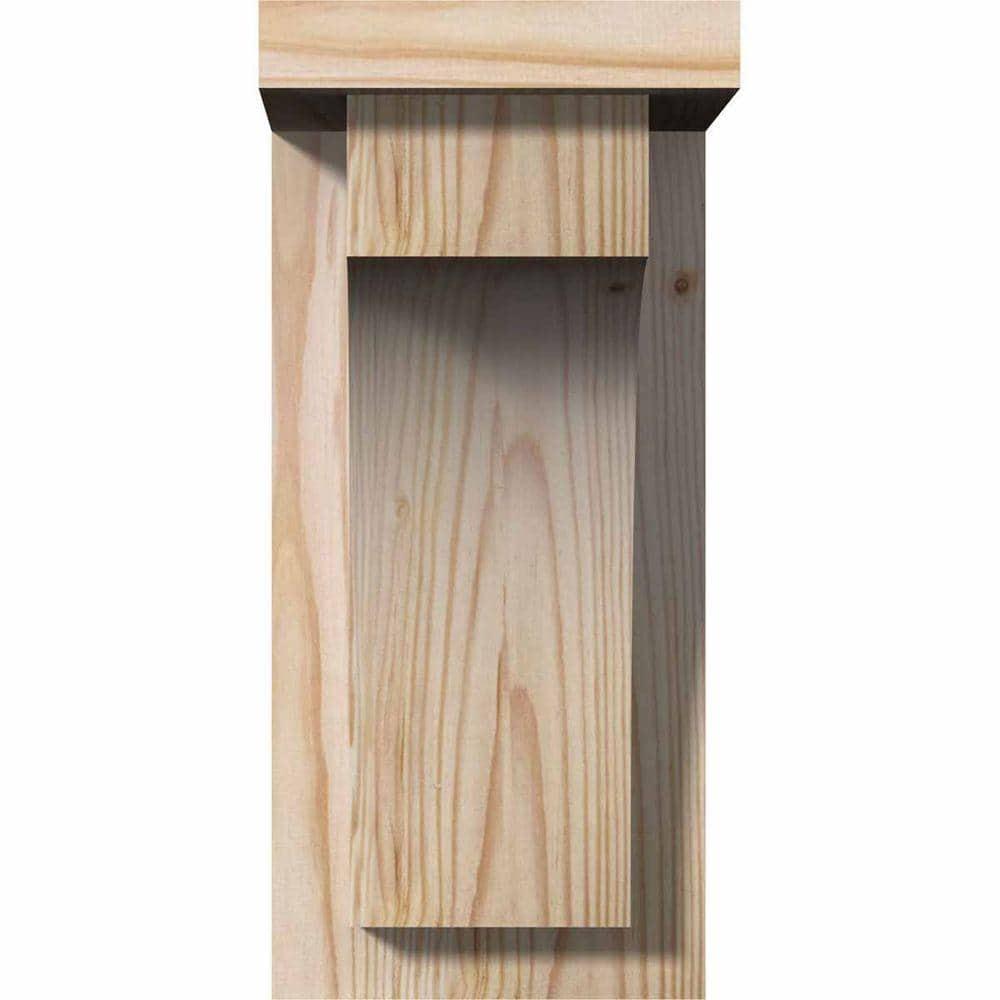 Ekena Millwork Huntington Corbel w/Backplate